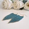 SKY – Capri Blue Fringe Earrings