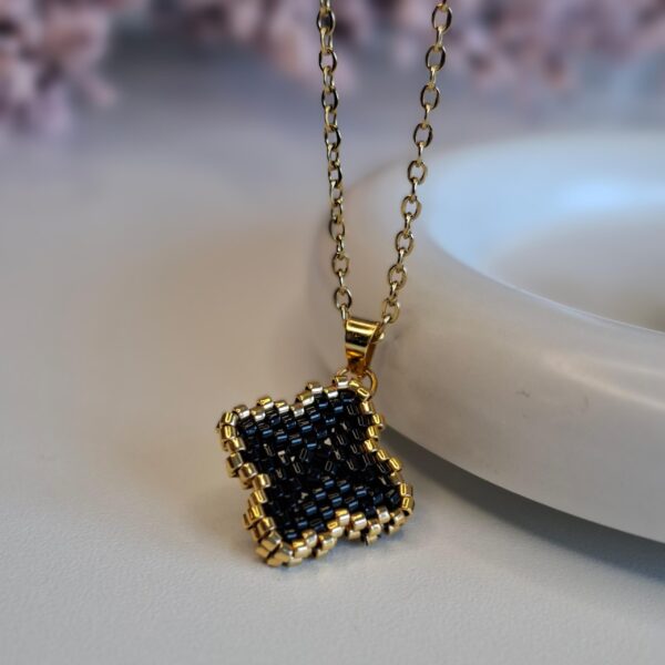 20260407_111945-scaled-1.jpg Clo – Black Clover Pendant Necklace, 45 cm