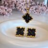 20260407_112025-scaled-1.jpg Clo – Black Clover Pendant Necklace, 45 cm
