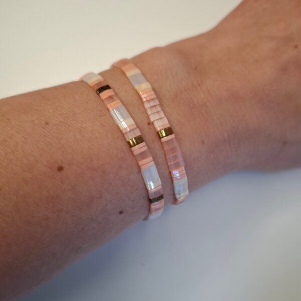 TILA – Peach Bracelet Set